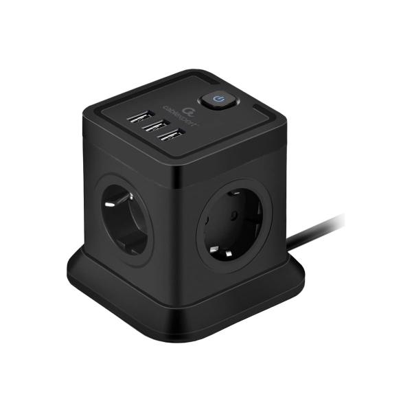 cablexpert-tower-4r-10a-3xusb-3-1a-2m-uroven-zaschity-4-blackyj-korobka-twr-4-u3-b-2