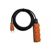 itok-tip-su-serii-iconnect-color-s-zazemleniem-kgtp-hl-3x2-5-mm-4-gnezda-ip54-gost-tsvet-oranzhevyj-3-m-i-connect-color-su-kg-325-4-54-3-orange