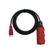 itok-tip-su-serii-iconnect-color-s-zazemleniem-pvs-3x1-5-mm-3-gnezda-ip54-gost-tsvet-krasnyj-3-m-i-connect-color-su-pvs-315-3-54-3-red