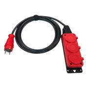 itok-tip-su-serii-iconnect-color-s-zazemleniem-pvs-3x1-mm-3-gnezda-ip54-gost-tsvet-krasnyj-3-m-i-connect-color-su-pvs-310-3-54-3-red