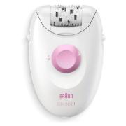 Эпилятор Braun S1 SE1-000 белый/ розовый