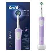 Электрическая зубная щетка Oral-B Vitality Pro Protect X Clean сиреневая