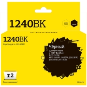 Картридж для струйного принтера T2 IC-B1240BK/LC-1240B, черный