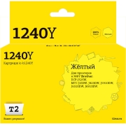 Картридж для струйного принтера T2 IC-B1240Y/LC-1240Y, желтый